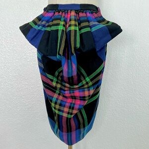 Vivienne Westwood Vintage 1994 Metropolitan Tartan Bustle Skirt